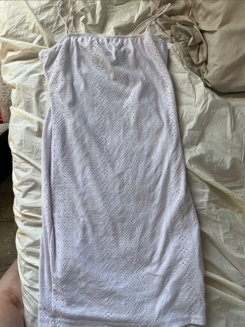 Justify white  Spaghetti Strap Slip dress